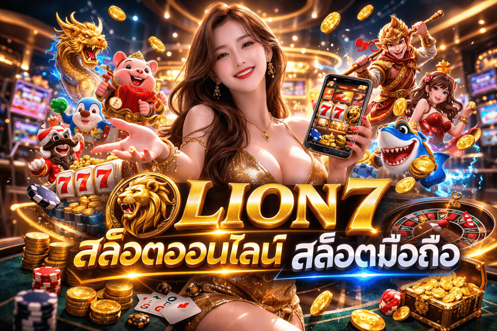 LION7 สล็อตออนไลน์ สล็อตมือถือ ระบบได้มาตรฐานสากล