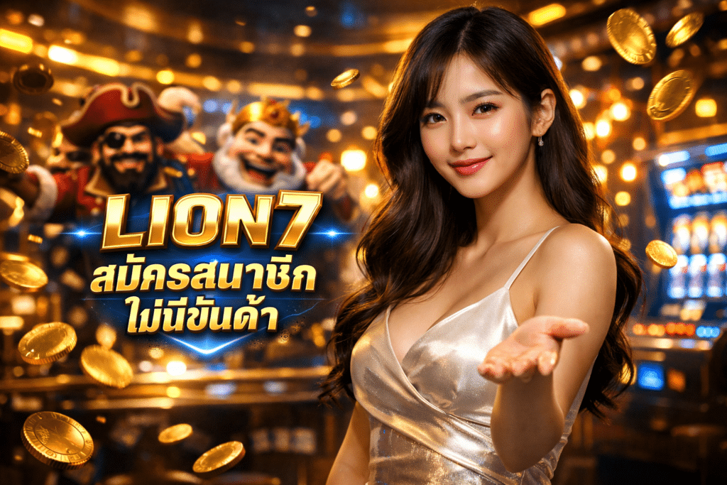 LION7 สมัครสมาชิก ไม่มีขั้นต่ำ เล่นได้ทันที