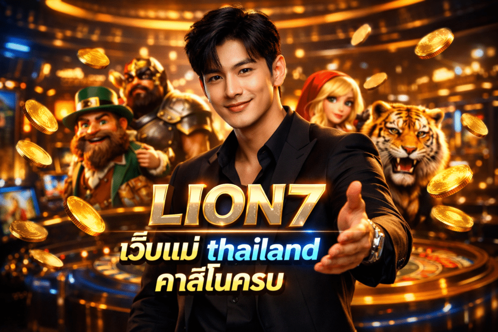 LION7 เว็บแม่ Thailand คาสิโนครบ เลือกเกมที่ชอบได้เลย